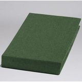 Hoeslaken Yumeko Moss Green (Flanel)-90 x 200 cm