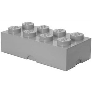 Opbergbox Lego Brick 8 Lichtgrijs