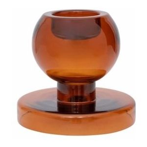 Theelichthouder Urban Nature Culture Both Sides Apricot Orange