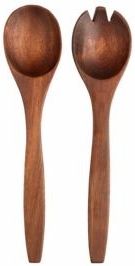 ASA SELECTION Wood Dark Akazie Massiv Saladebestek l: 30 cm