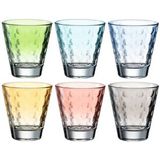 Leonardo Drinkglas Optic Pastel 215 ml, 6 stuks