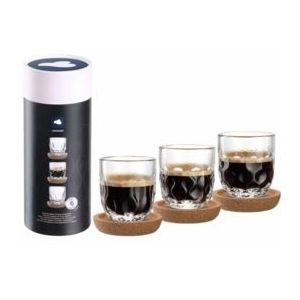 Koffieglas Leonardo Gocce Espresso 60ml (Set van 6)