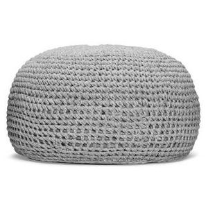 Poef Suns Arezzo Pouf Mid Grey Mix Pet (Ø70 x 70 x 40.5 cm)