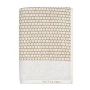 Gastendoek Mette Ditmer Grid Sand / Off-White (38 x 60 cm) (Set van 2)