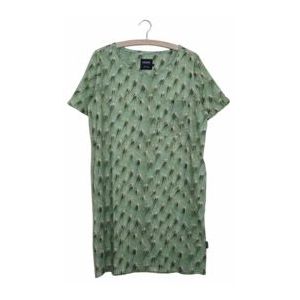 T-shirt Dress SNURK Women Cozy Cactus Green-XS