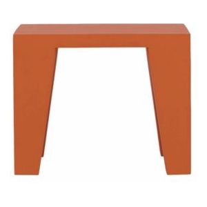 Urban Nature Culture - Leon - Bijzettafel - Oranje - Mangohout