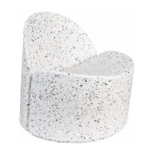 Zuiver - Bloom Fauteuil - Wit/Terazzo - Gerecycled Materiaal