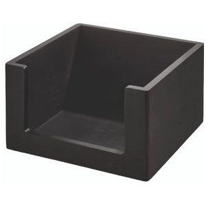 Opbergbox Universeel Open iDesign The Home Edit Zwart (25,5 x 25,5 cm)