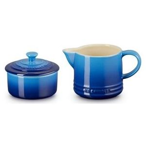 Melk en Suikerset Le Creuset Azure (2-Delig)