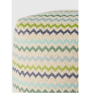 Poef Missoni Capri Outdoor Cube Green Multicolor