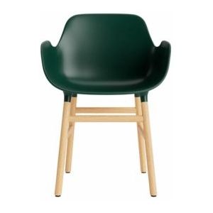 Stoel Normann Copenhagen Form Armchair Oak Green