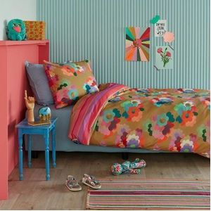 Dekbedovertrek Oilily Rev Multi Katoen-140 x 200 / 220 cm | 1-Persoons