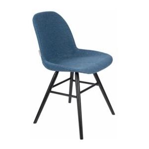 Zuiver - Albert Kuip Soft Chair - Blauw - Polyester - Set van Twee