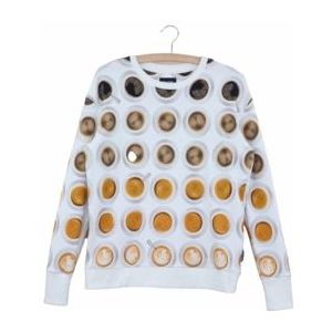 Sweater SNURK Women Coffee Addict White-M