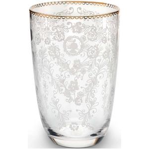 Pip Studio Floral Longdrinkglas 400 ml (Set van 6)