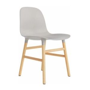 Normann Copenhagen - Form Chair - Eiken - Warm Grijs - Polypropyleen