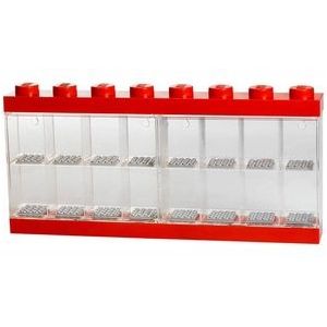 Opbergbox Lego Minifiguren Rood 16-delig