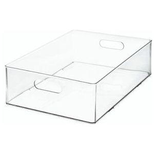 Haarverzorging Opbergbox Stapelbaar iDesign The Home Edit Transparant (38,1 x 25,4 cm)