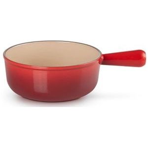 Steelpan Le Creuset Gietijzer Kersenrood 16 cm