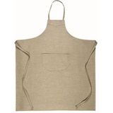 Libeco - Bistro - Schort - Beige - 100% Linnen