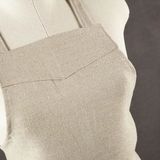 Libeco - Bistro - Schort - Beige - 100% Linnen