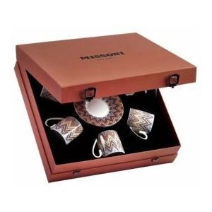 Kop & Schotel Missoni Luxury Gift Box Zig Zag Jarris 148 120 ml (Set van 6)