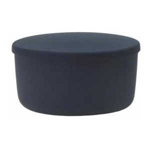 Poef Normann Copenhagen Hide Storage Pouf Large Steel Blue