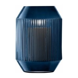 Kandelaar L.S.A. Rotunda met Kaars Blue 26 cm