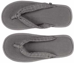 Abyss - Pousada - Badslipper - Gris - 100% Egyptisch Giza-katoen