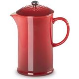 Koffiepot Le Creuset met Pers Kersenrood 22 cm