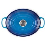 Le Creuset - Signature - Braadpan - Azure - Ovaal 27 cm