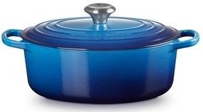Le Creuset - Signature - Braadpan - Azure - Ovaal 27 cm