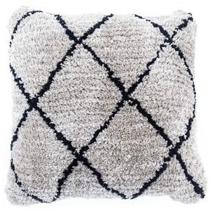 Sierkussen By-Boo Pillow Rox Grey (45 x 45 cm)