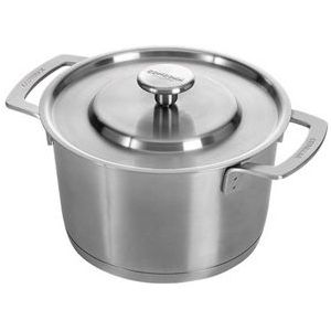 Combekk Recycled Stainless Steel Kookpan 18 cm - Duurzaam en veelzijdig