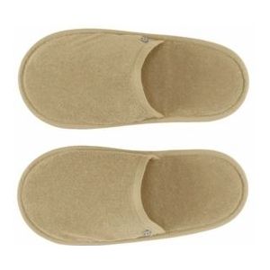 Abyss & Habidecor Amigo Badslipper - Zandkleur - 100% Egyptisch Katoen