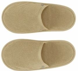 Abyss & Habidecor Amigo Badslipper - Zandkleur - 100% Egyptisch Katoen