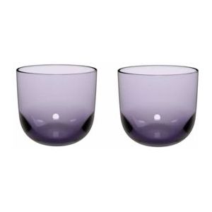 Waterglas Like by Villeroy & Boch Lavender (Set van 2)