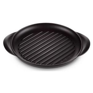 Grill Le Creuset Rond Mat Zwart 25 cm