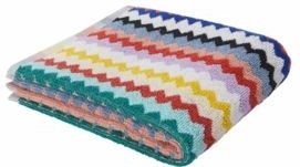 Handdoek - Blauw - Katoen - 70x140 cm