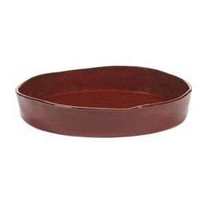 Diep Bord Serax La Mère Tableware By Marie Michielssen Venetian Red S 20 cm