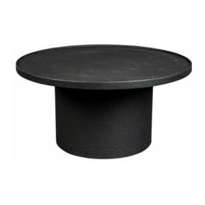 Dutchbone - Winston - Salontafel - Zwart - Metaal - Rond