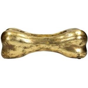 Bloempot HD Living Dog Bone Gold 14 x 36,4 x 12 cm