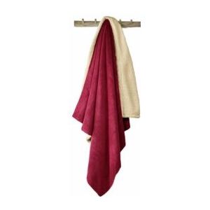 Plaid De Witte Lietaer Teddy Laya Wine Red-220 x 240 cm