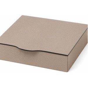 Trinket Box Giobagnara Luna Rectangular Large Printed Calfskin Golf Stone