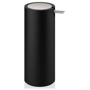 Zeepdispenser Decor Walther Stone 200 ml Zwart Mat RVS Matt