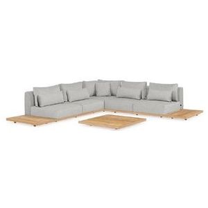 Loungeset Suns Aspen Hoekopstelling 2x2 Soft Grey (6-delig)