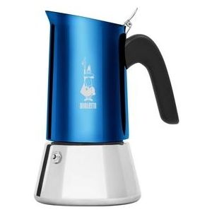Bialetti Espresso pot New Venus 6 kopjes - blauw - Espresso pot - Blauw - Zilver