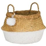 Kidsdepot Pompom mandje maat M wit