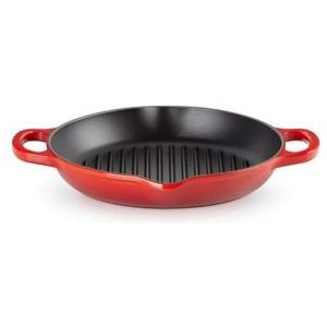 Hoge Grill Le Creuset Rond Kersenrood 25 cm