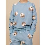 Sweater Snurk Kids Hedgy Blue-Maat 128